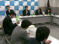 自民党青年局・部役員会