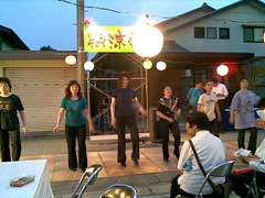 タップダンスのステージ