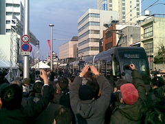 セントラムの発車式