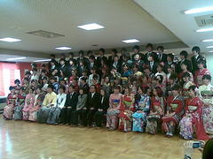 西田地方校下成人式