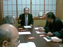 子ども見守り隊での長勢甚遠