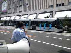 フェリオ前遊説（7月17日）