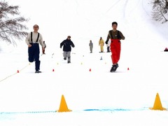 競技に参加したしきだ