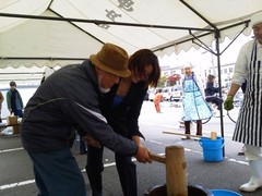 町内会長が手ほどき