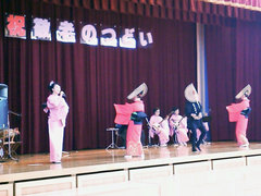 長岡さんのステージ