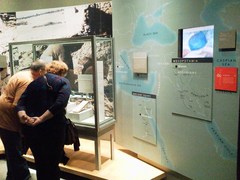 ガラスの歴史のコーナー