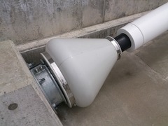 斜材の取り付け部