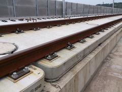 レールのベッド