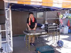 ミキサー席にて