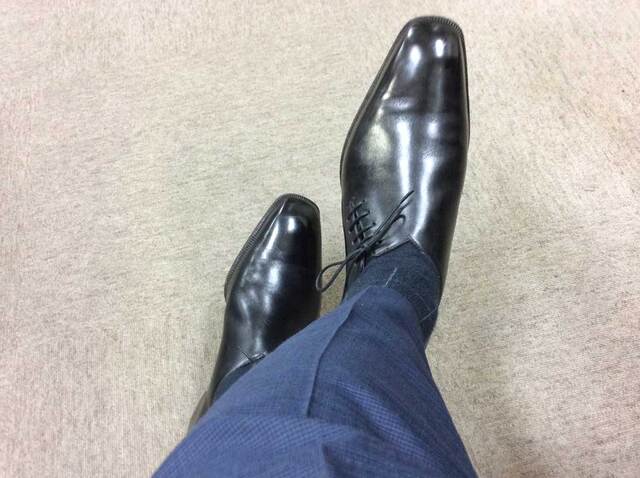 サイドレースを試し履き