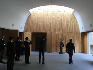 炉前の告別室（越谷市斎場）