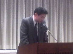 講演する藤木氏