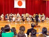 光陽小ブラスバンドの演奏